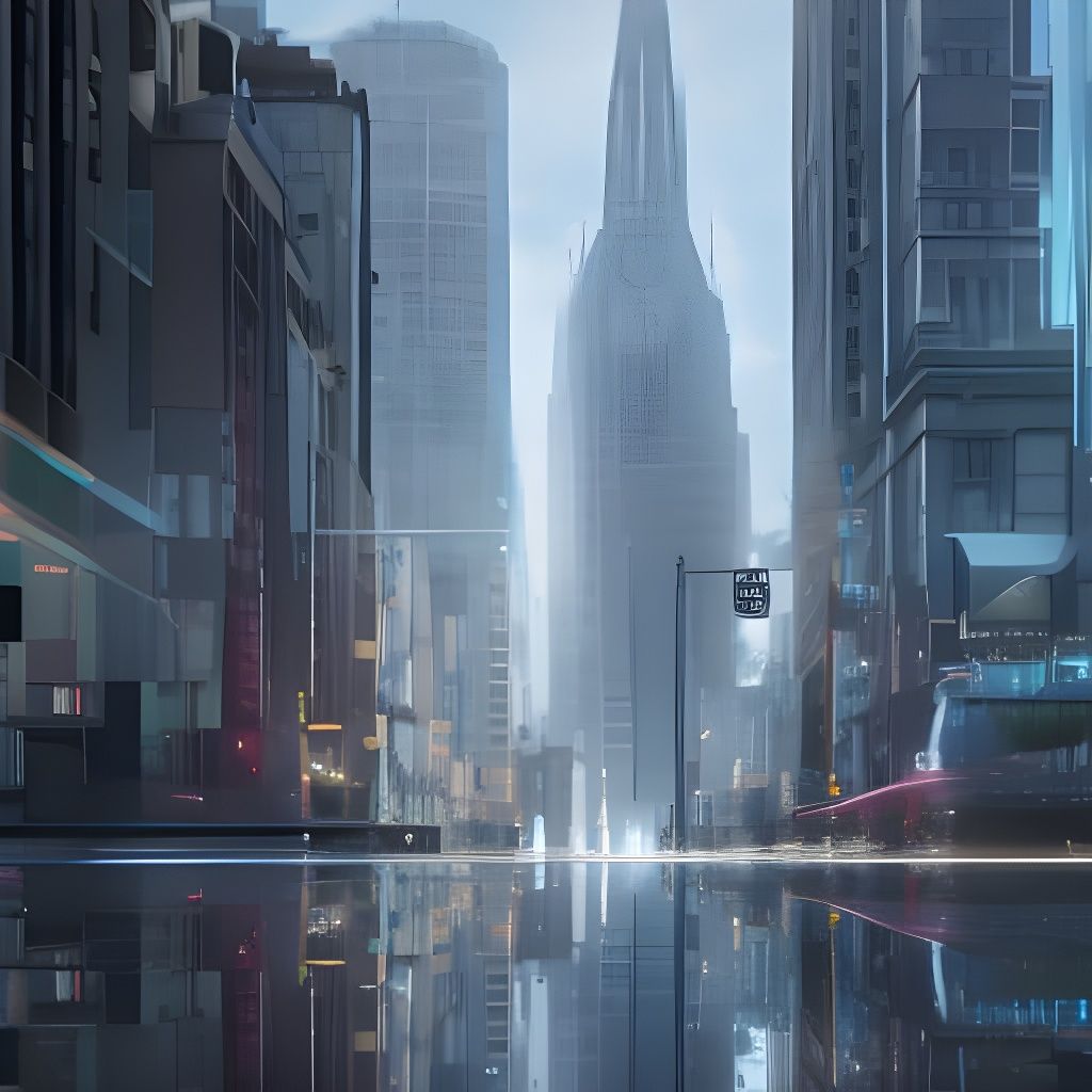 Street Life Reflections in Shopfront Window