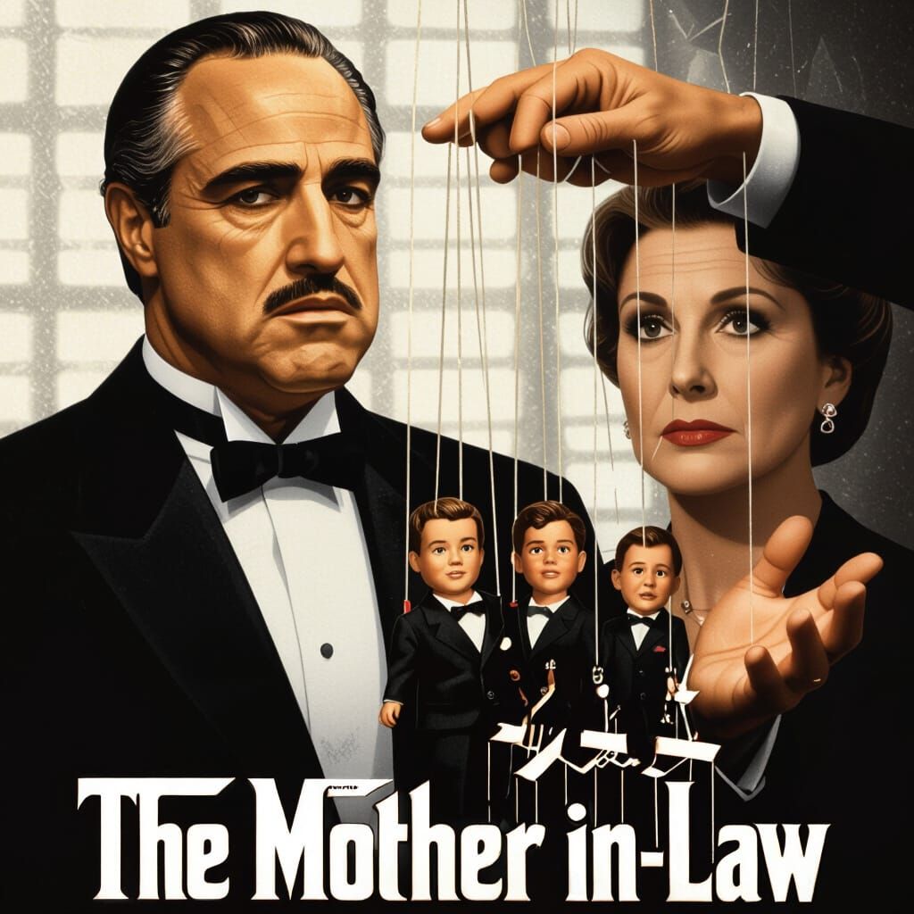 The Mother-in-Law Movie Poster in Godfather Style