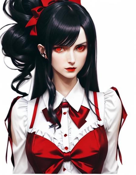 Beautiful Woman and Husband Walking in Arkham City