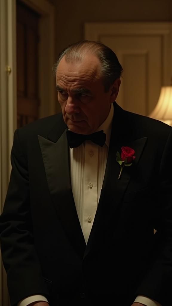 Vito Corleone: Cinematic Film Still