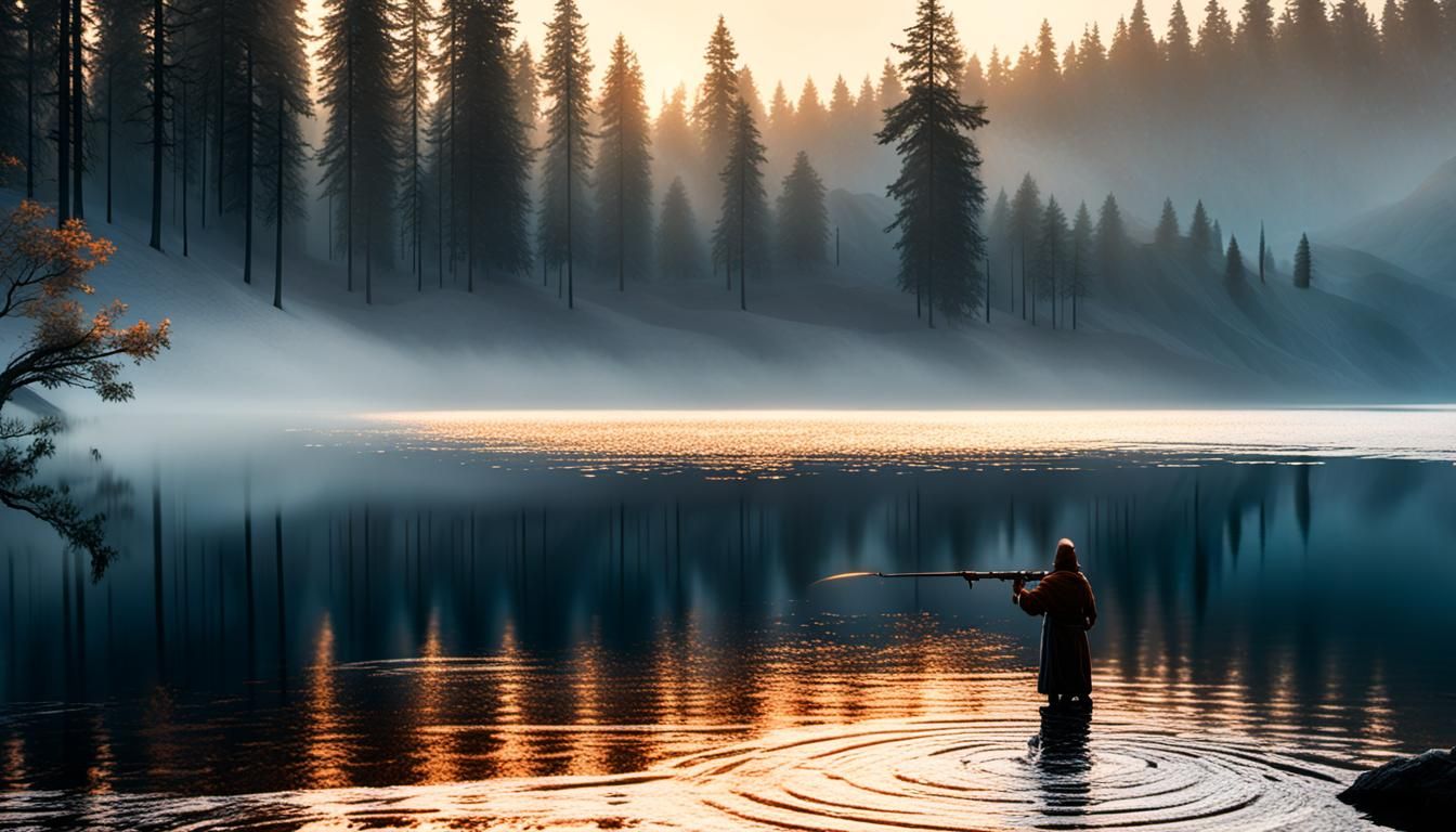 Detailed Concept Art in Deep Color with Dynamic Lighting