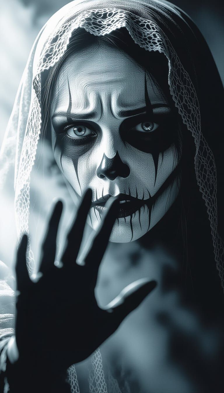 La Llorona's Terrifying Face on Security Camera Footage