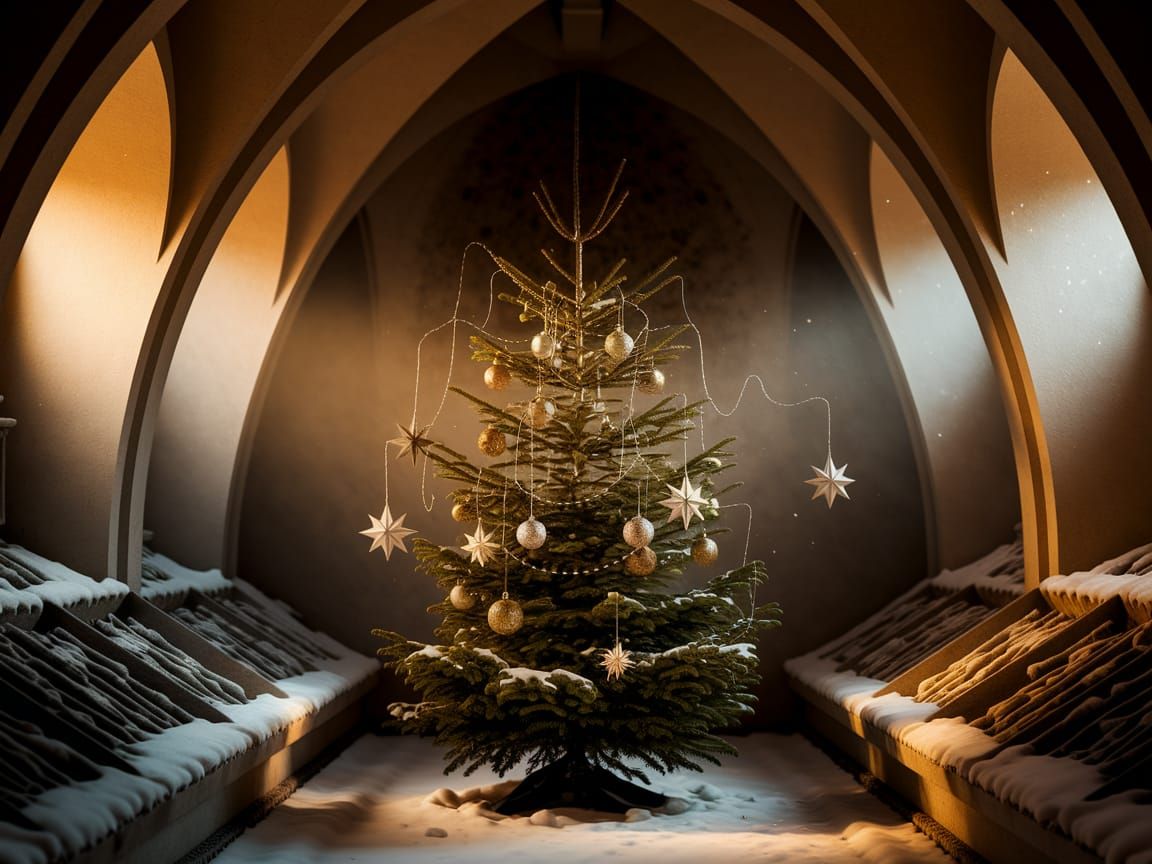 Christmas In the Ossuary Fine Art Photograph