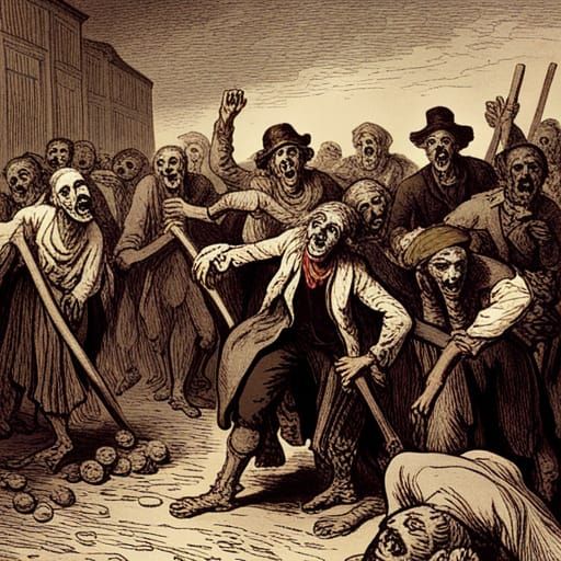 French Revolution Zombie Horror