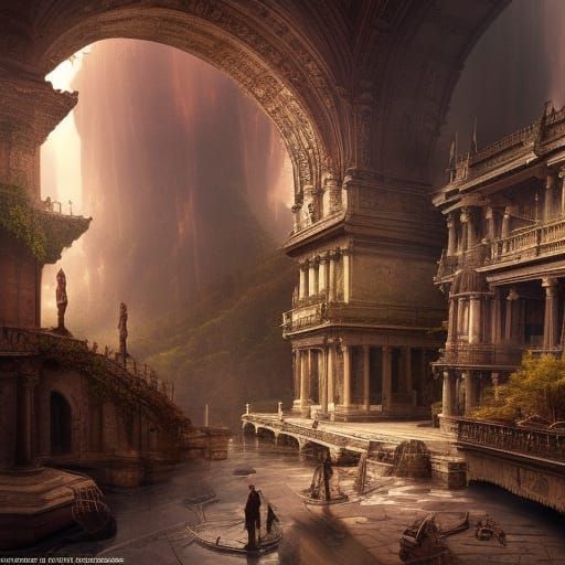 Confused Mind: Epic Digital Matte Painting