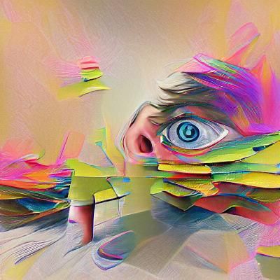 AI Generated Image of ADHD