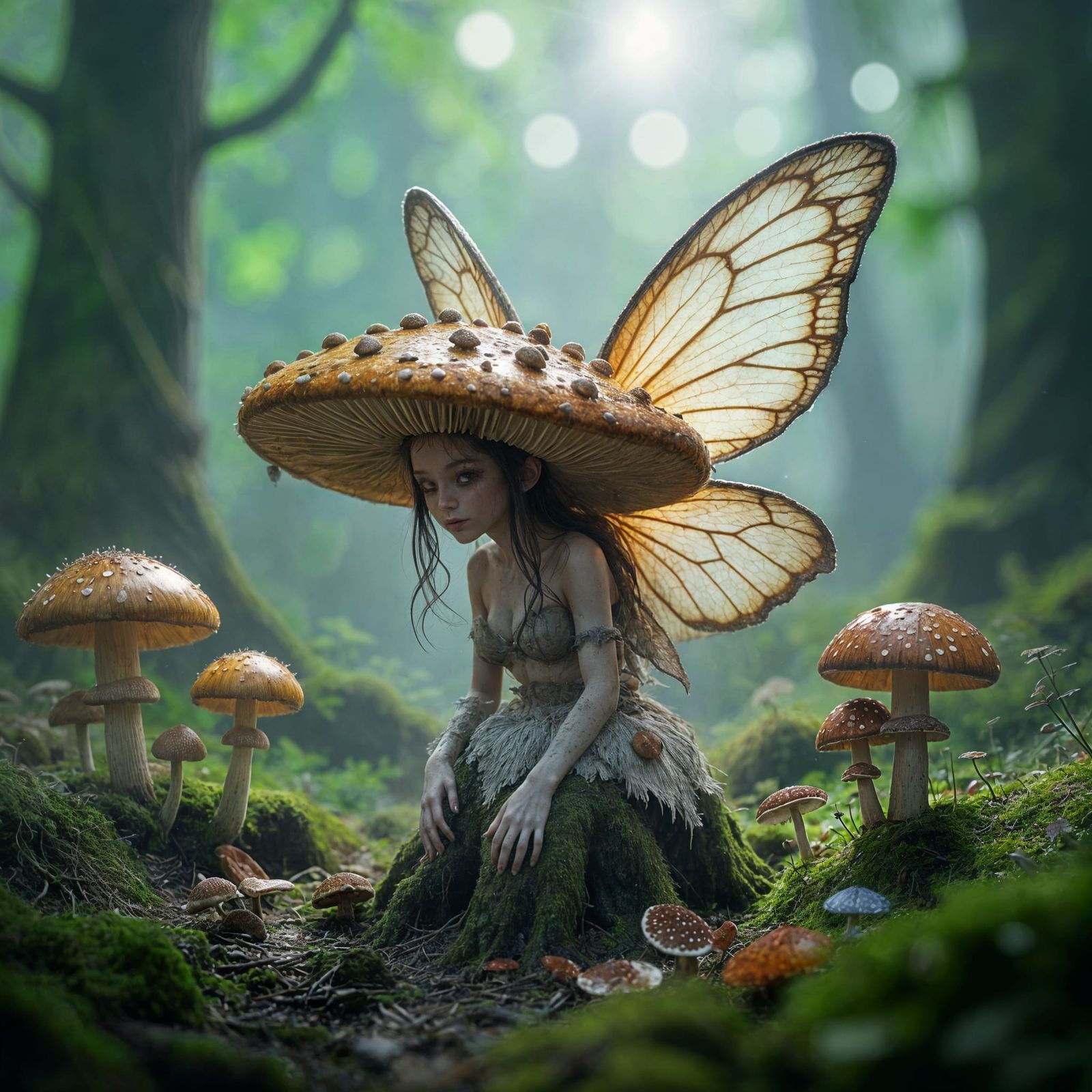 Mushroom Fairy: Keeper of Rot and Rebirth