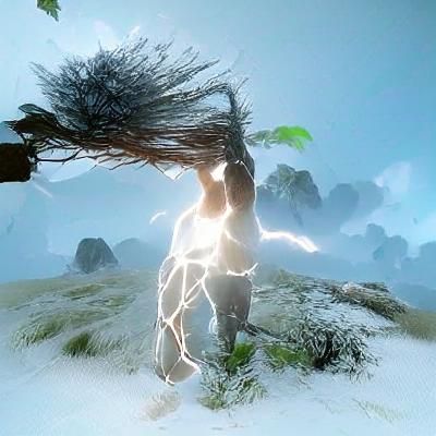 Electric Wind God Fist in CryEngine