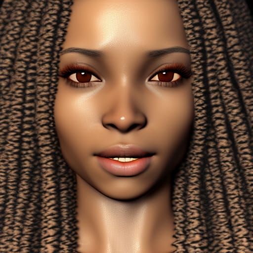 Full body, Ebony Egyptians