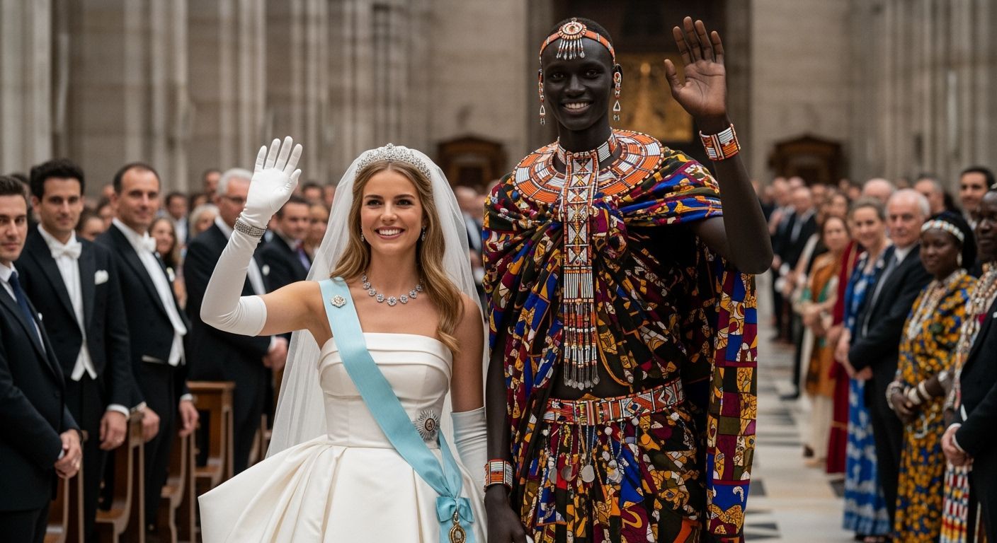 Royal Wedding in Milan Cathedral, Multicultural Celebration