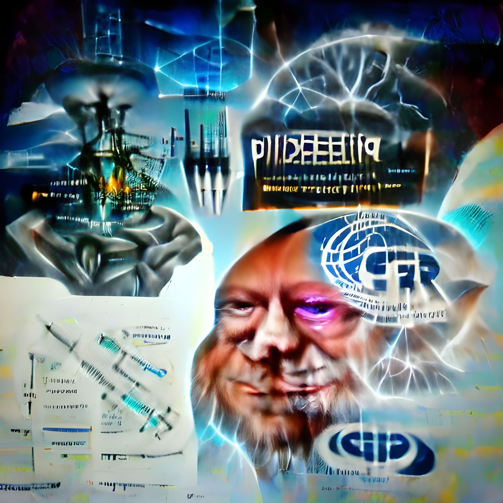 Dystopian Nanotech Injection: Control and Domination