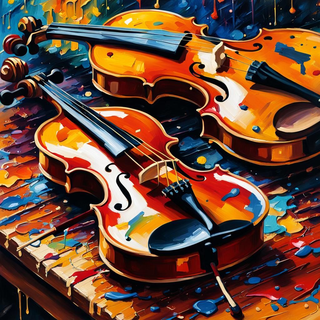Expressionist Instruments in Neo-Impressionism Style