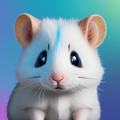 Eine Kleine süße Miniatur Hamsterente