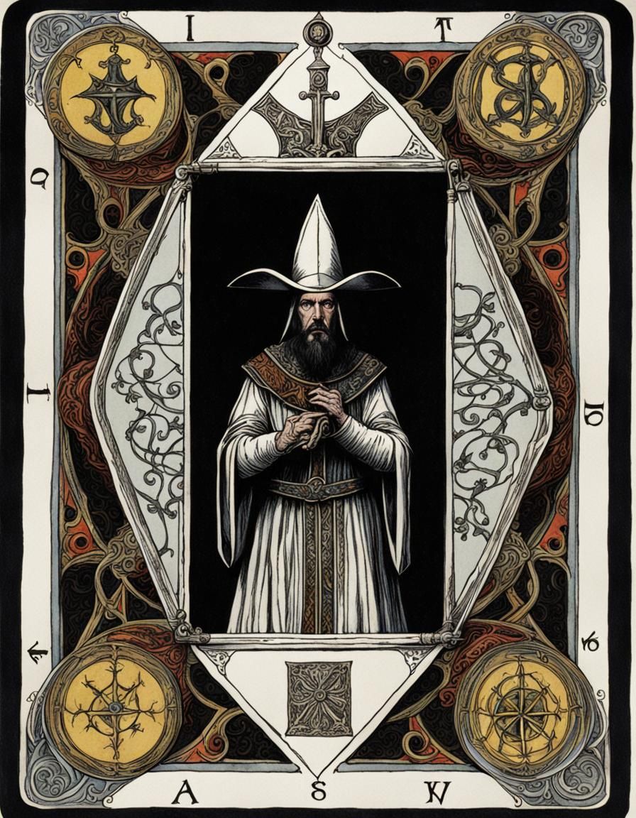 Spanish Inquisition Tarot Card by Terry Gilliam