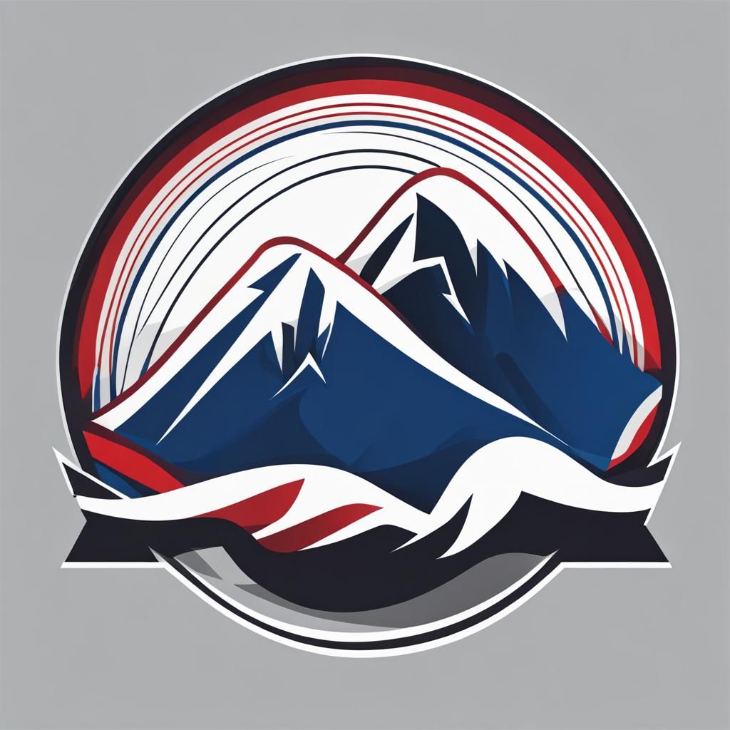 Mountain Silhouette Logo Design