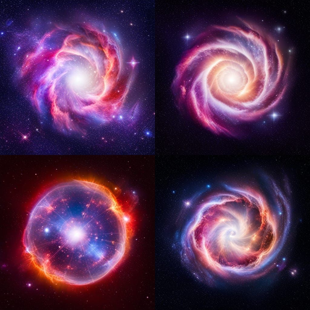 Spectacular Supernova Explosion in a Starry Galaxy