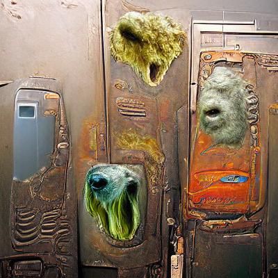 Moldy Door Holding Back Ancient Beasts