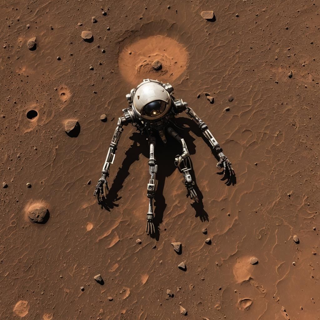 Scary Martian Entity Haunts the Red Planet