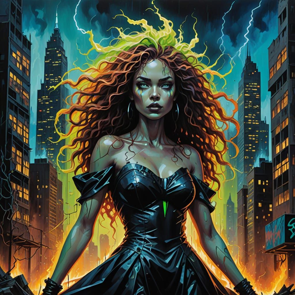 Storm Goddess of the Urban Apocalypse