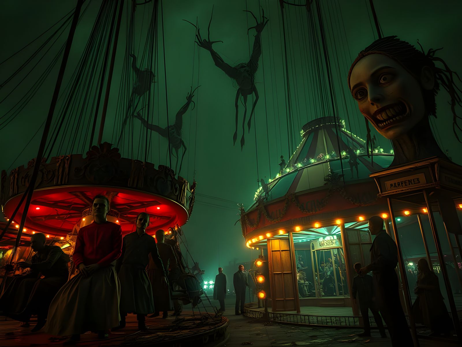 Nightmare Carnival: Broken Mannequins and Marionettes in Eer...