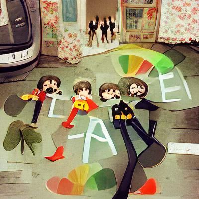 The Beatles Abbey Road Pop Art