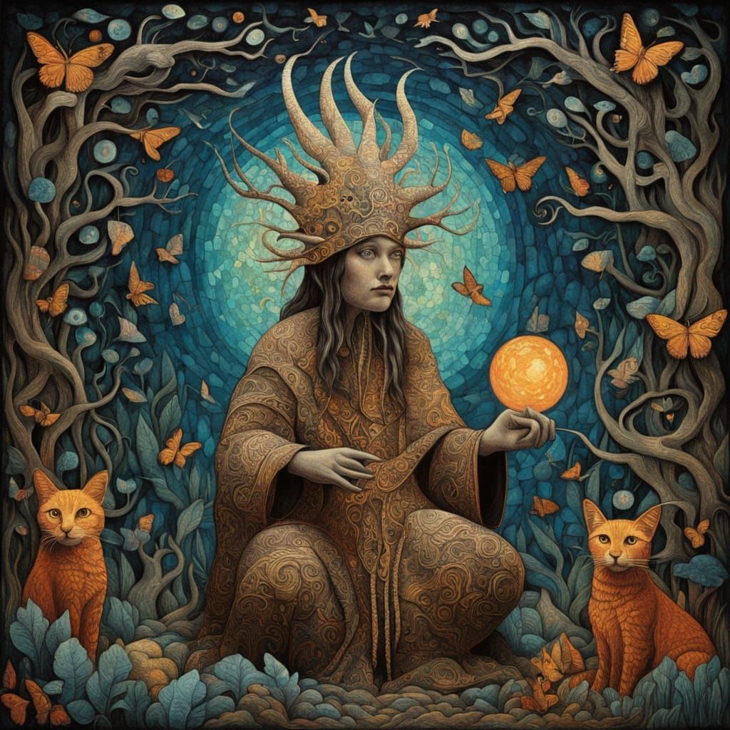 Shamanic Sculptor Unites Labyrinthine Music with Folkloric C...