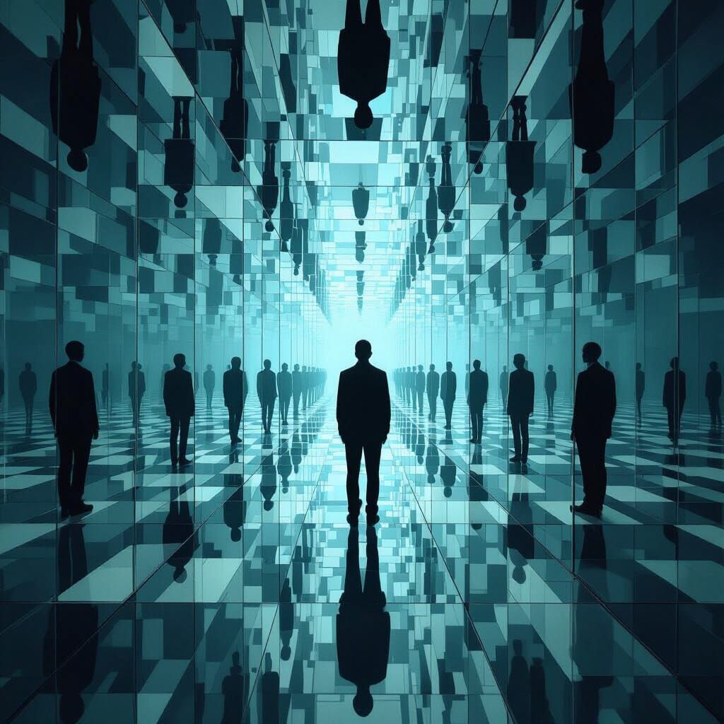 Infinite Reflections in a Hall of Mirrors