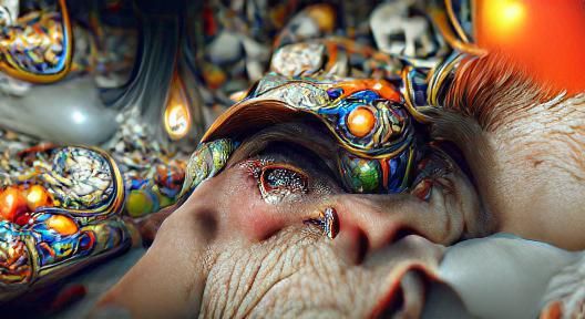 Hyperrealistic Afterlife Scene in 8k Resolution