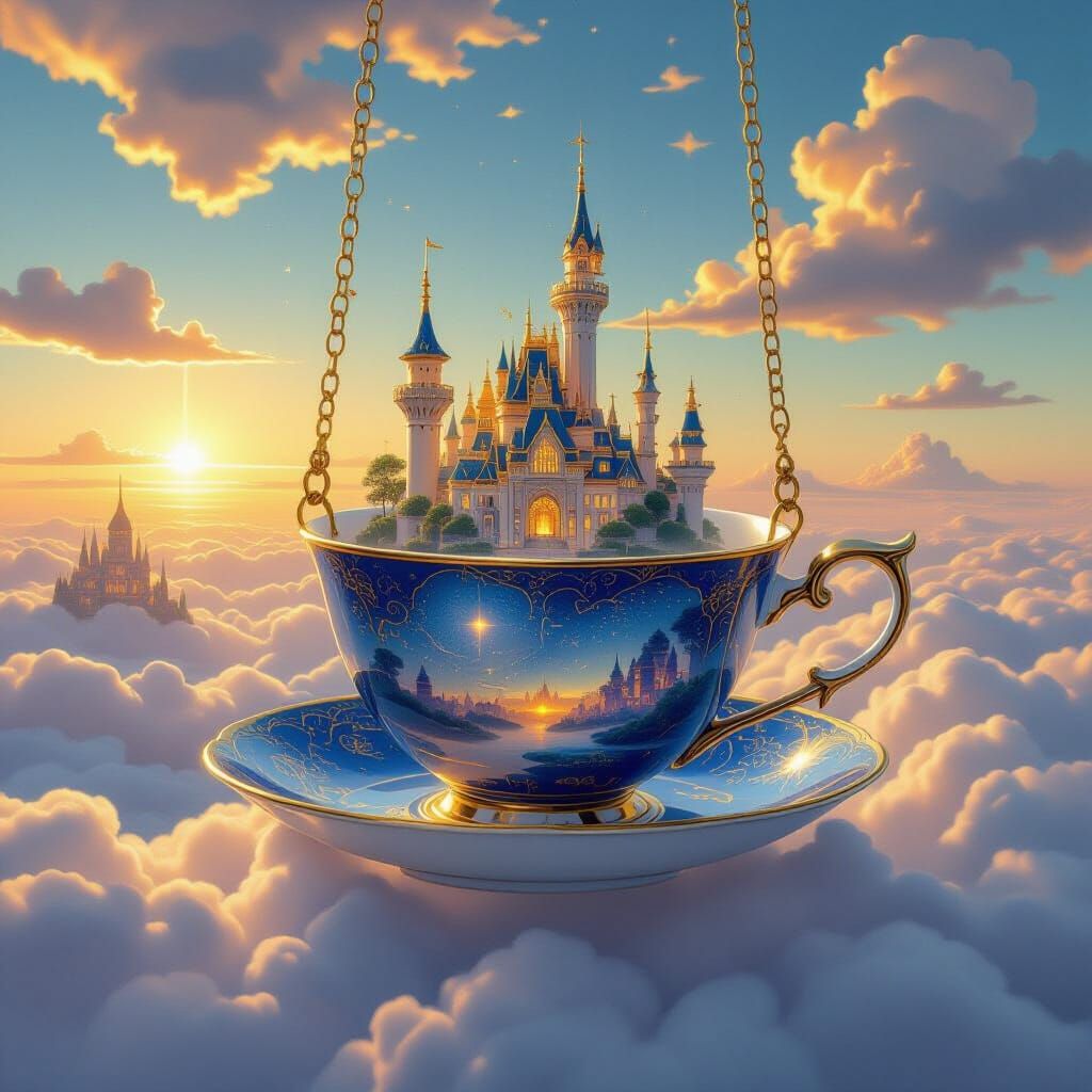 Celestial Teacup City in the Sky