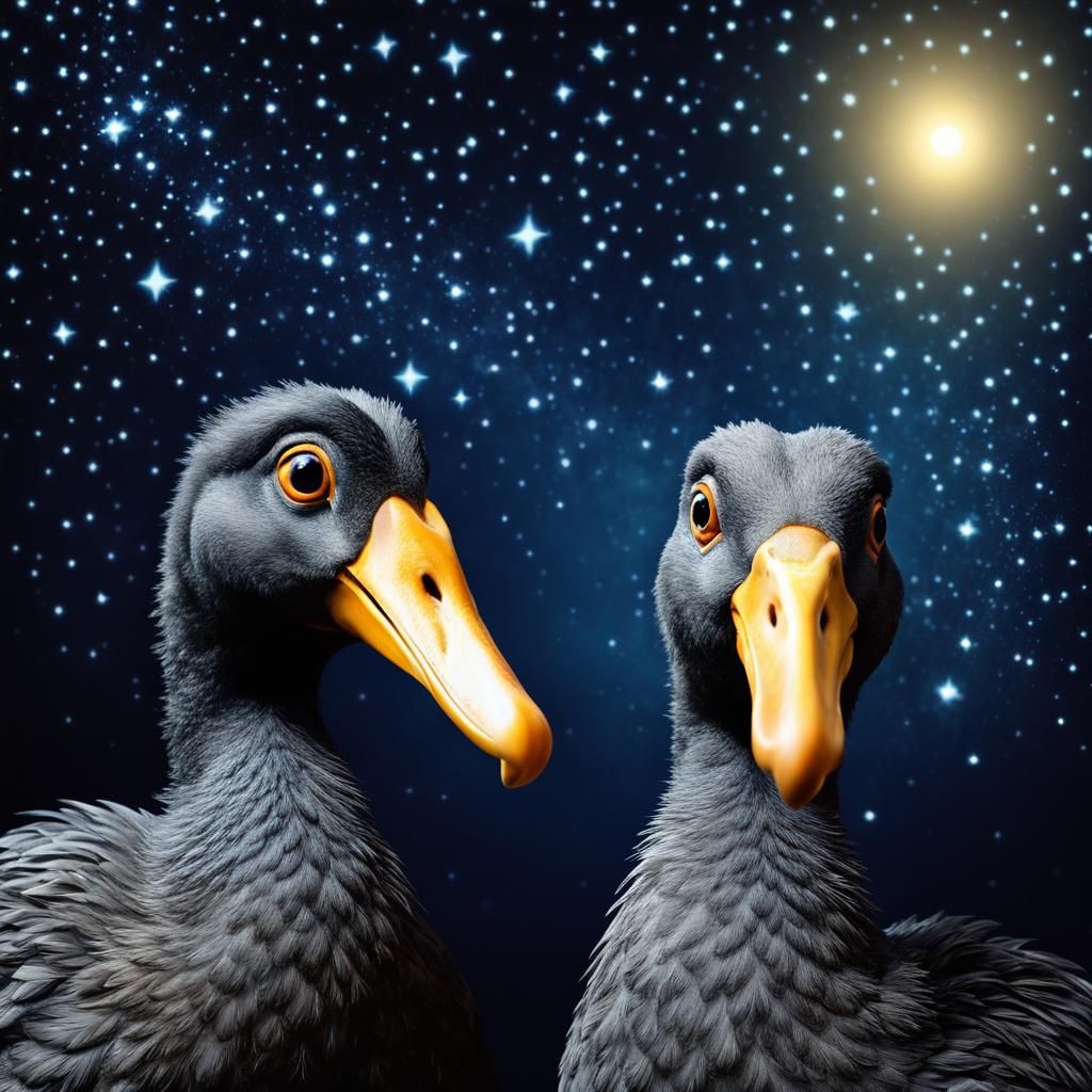 Radiant Dodos: A Luminous Display of Affection