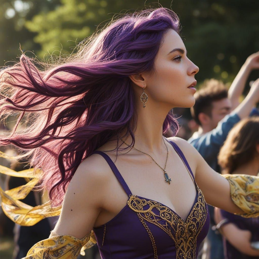 Whimsical Celtic Festival in Scotland