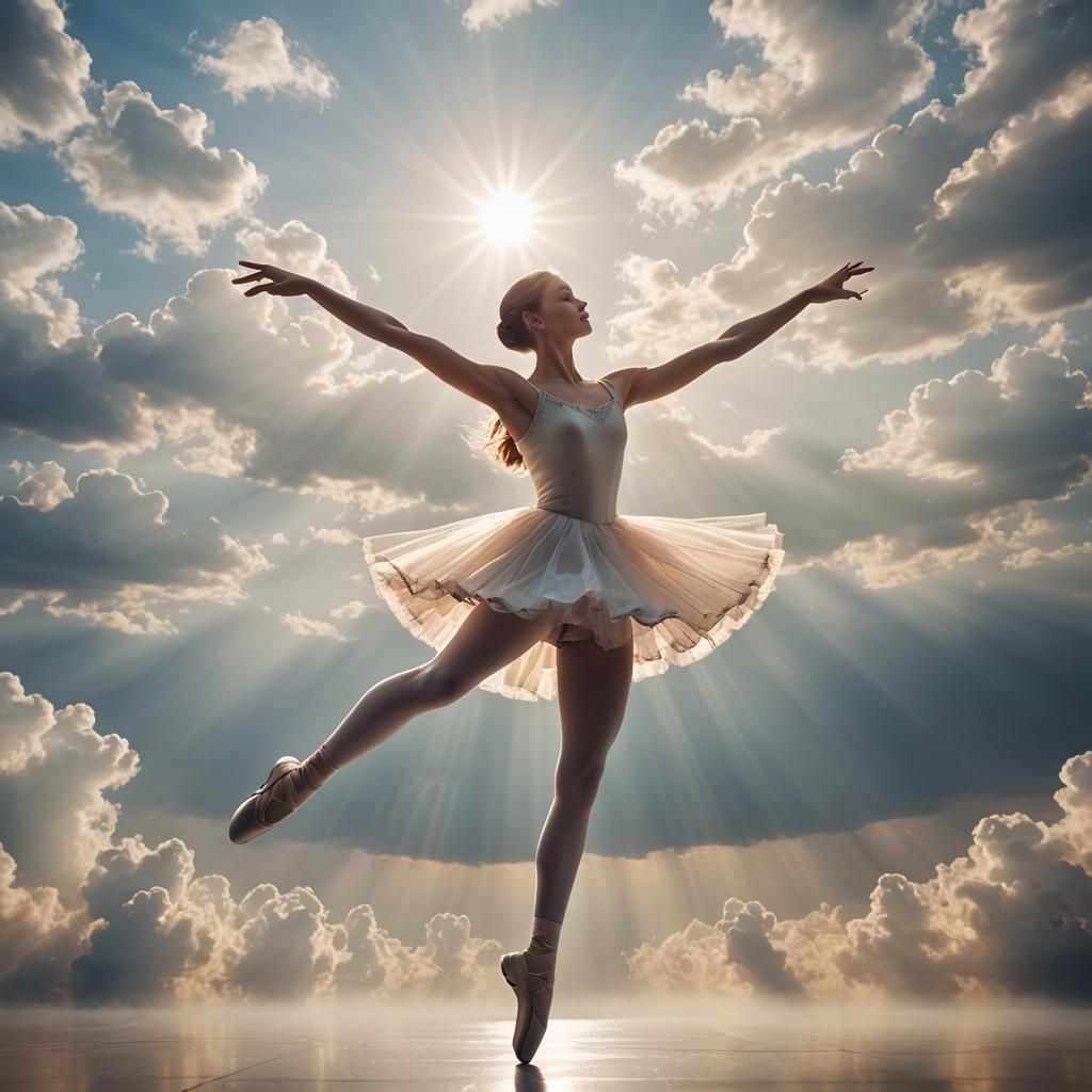 Ballet Dancer in Divine Sunshine
