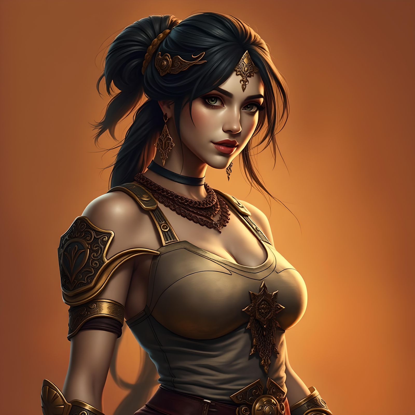 Female Persian Warrior