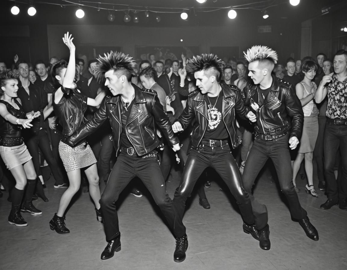 Punks Dance Masochism Tango in Blackpool Ballroom