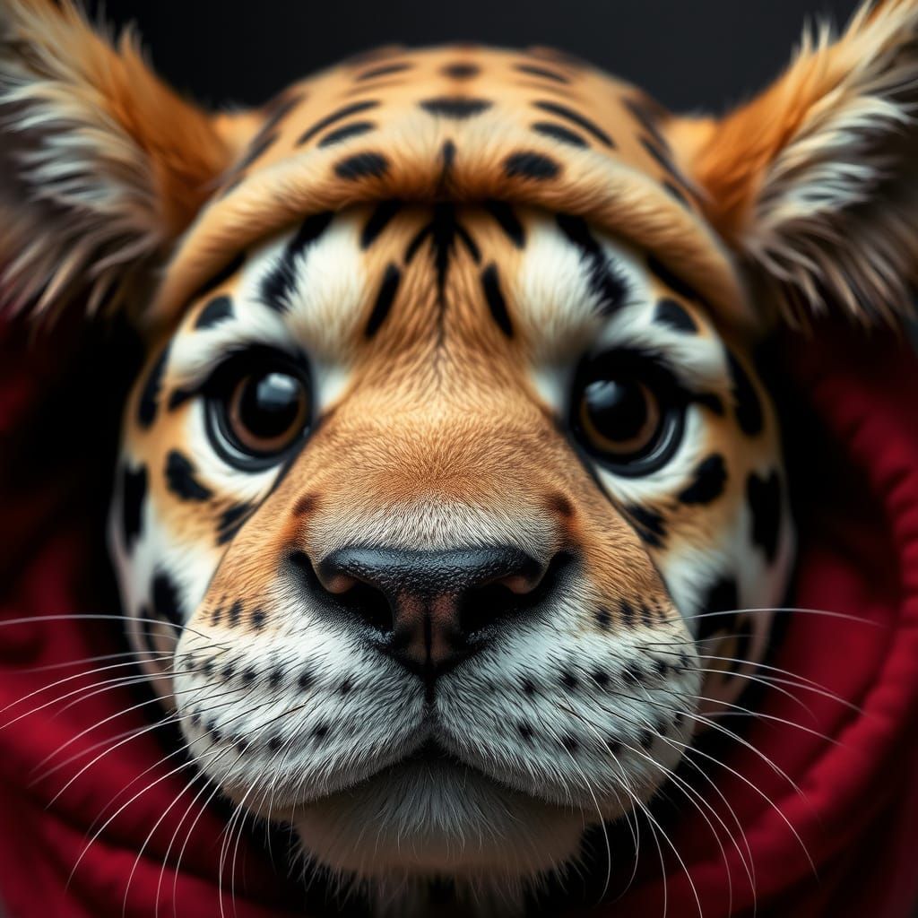 A Portrait of a Smiling Booty Face