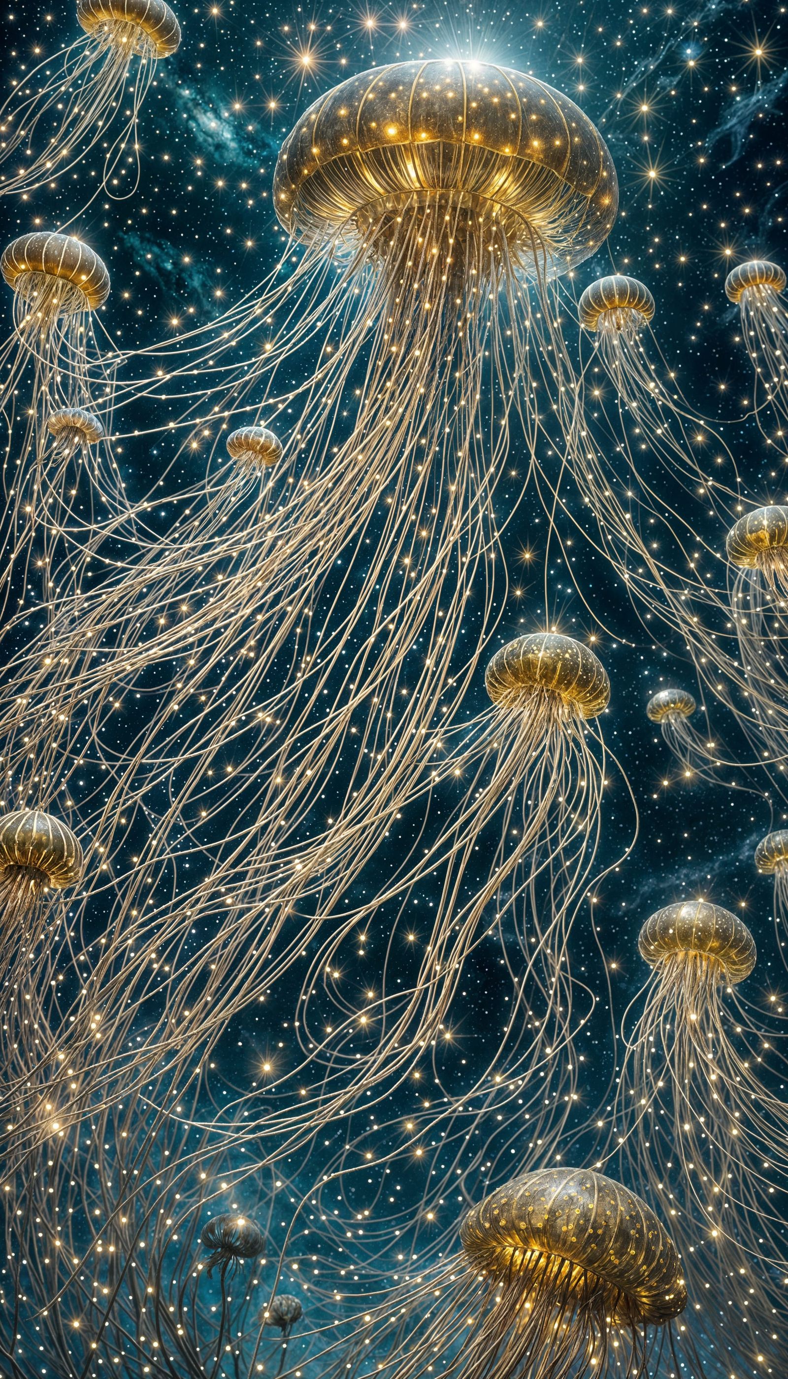 Golden Starlight JellyFish