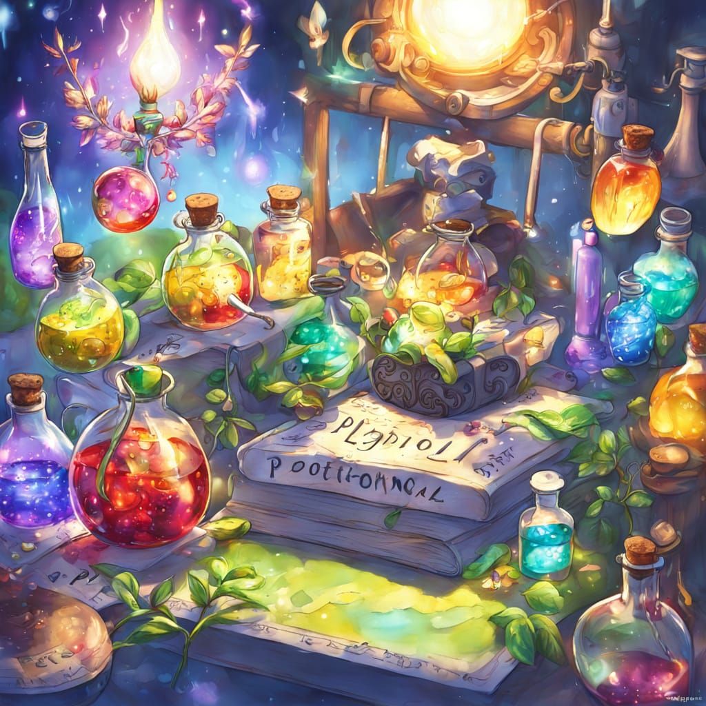 Magical Potion of Light