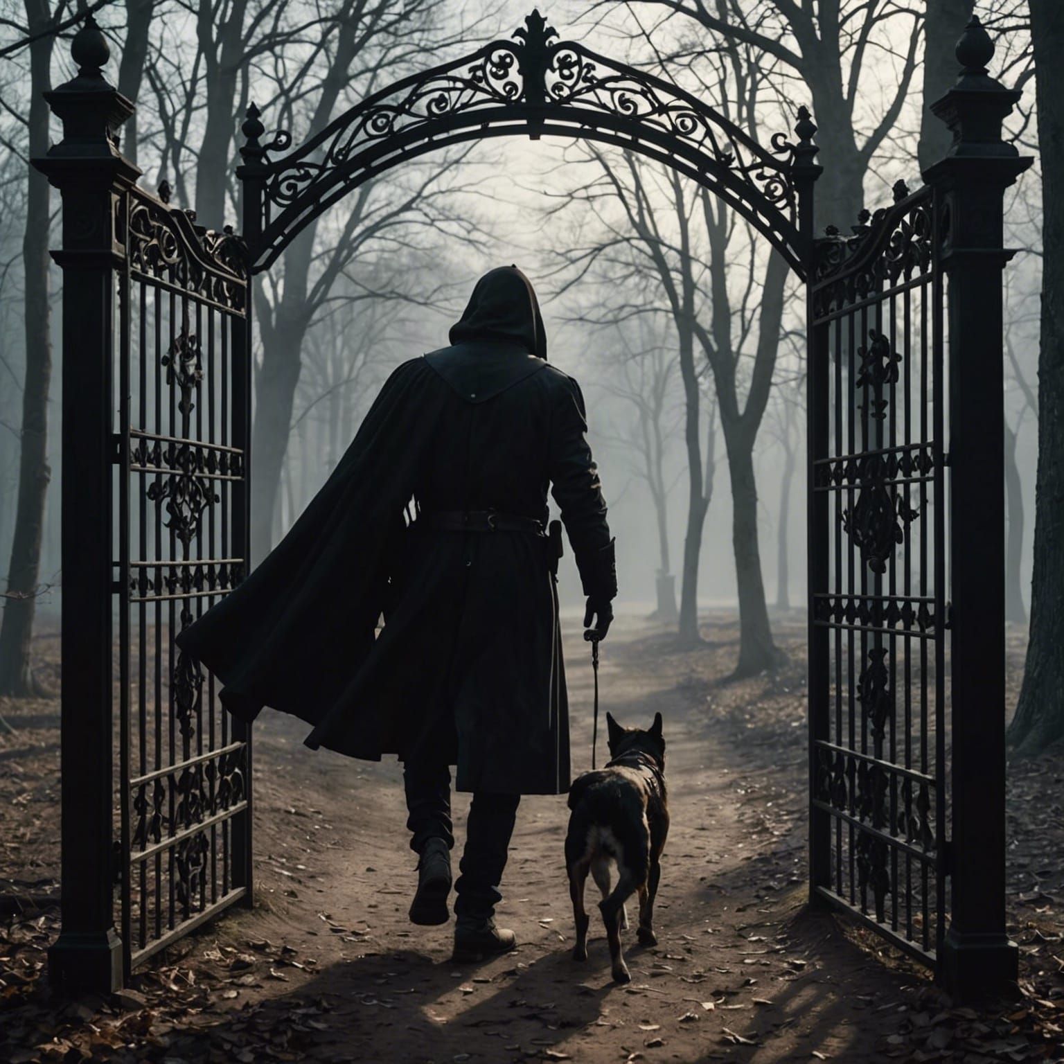 Figure Facing Shadow: Power and Peril