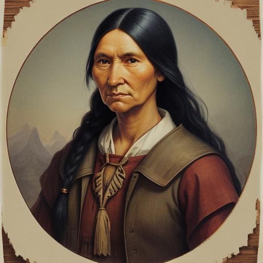 AI Rendition of Sacagawea