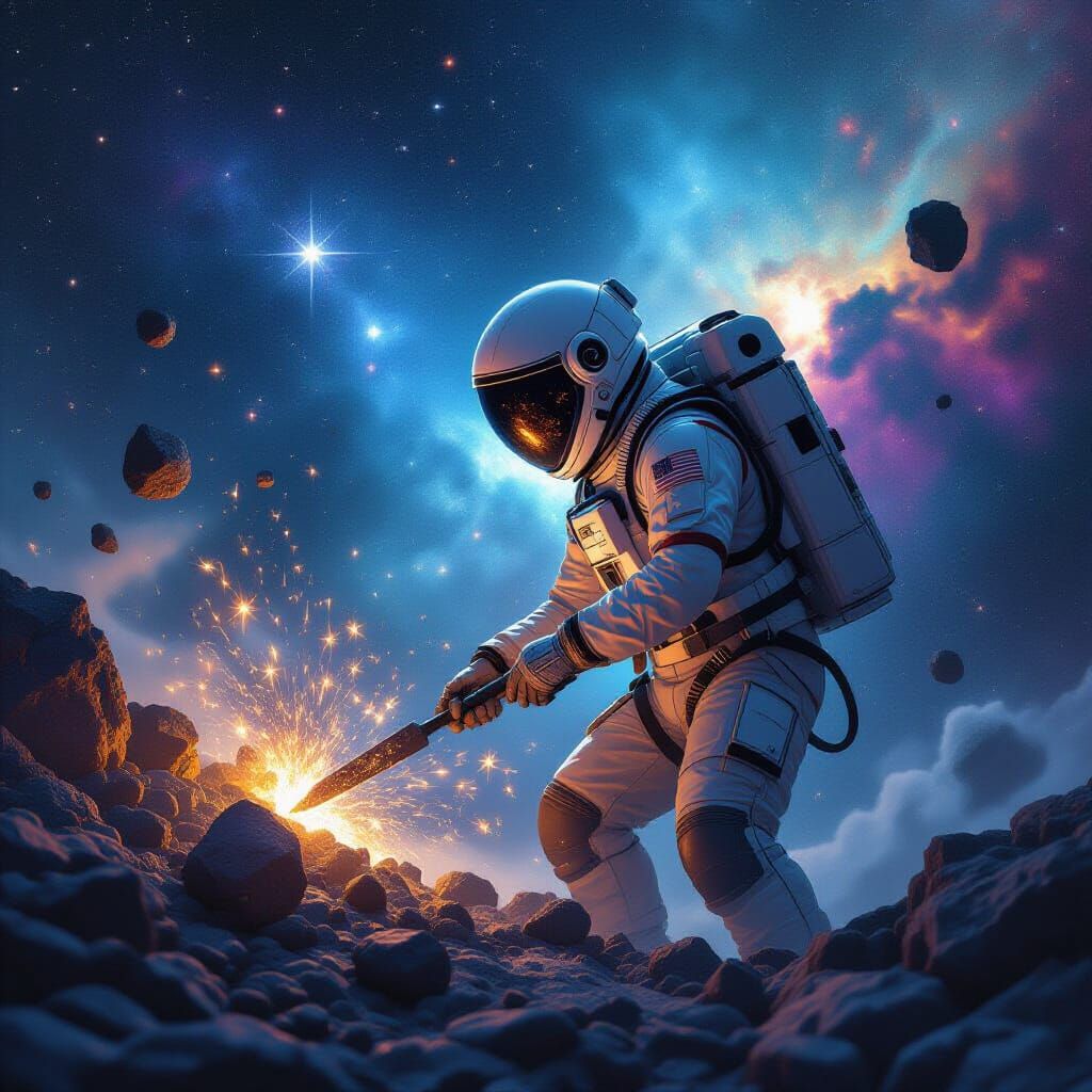 Celestial Sculptor Carving Constellations from Asteroids in ...