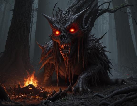 Ominous Darkness: Sinister Malevolence in Ultra HD