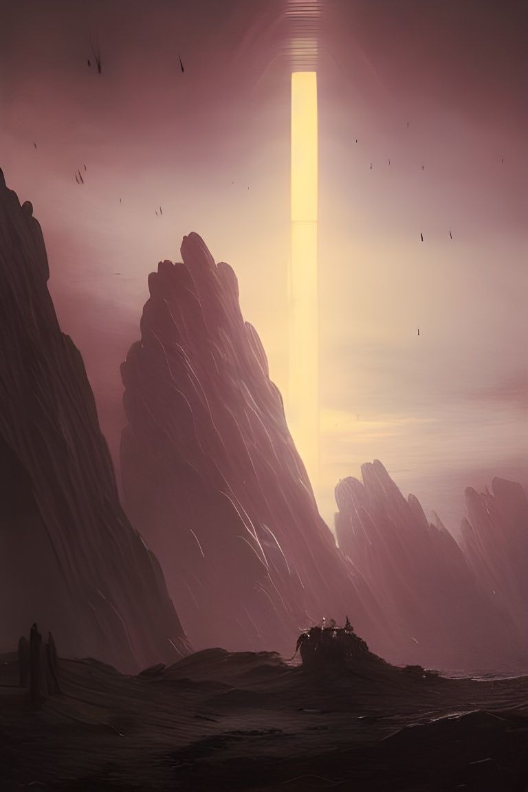 Terrifying Alien Spectacle in the Sky: Sci-Fi Horror