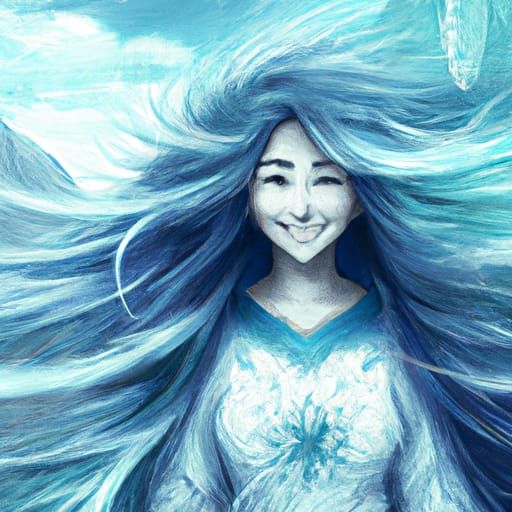 Epic Wind Spirit Digital Matte Painting