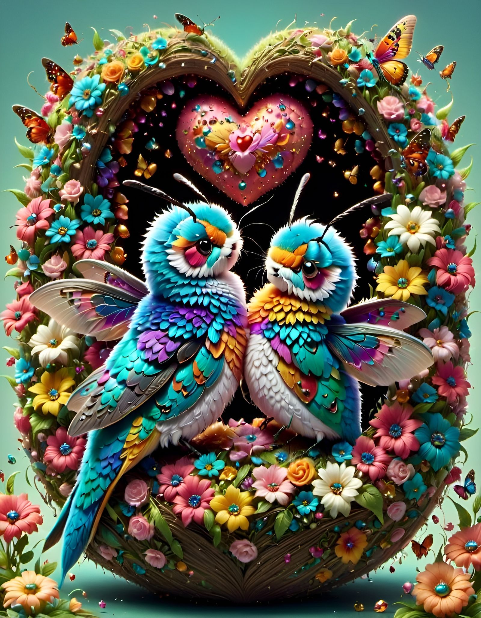 Fuzzy Fairy Creatures