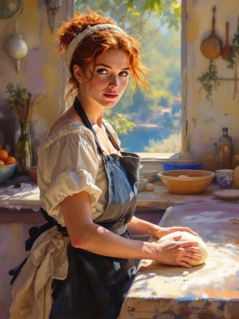 Mediterranean Baker in Alla Prima Style