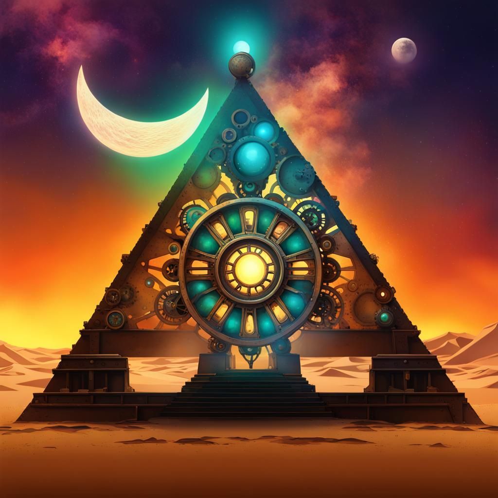 Yakbim Steampunk Pyramid