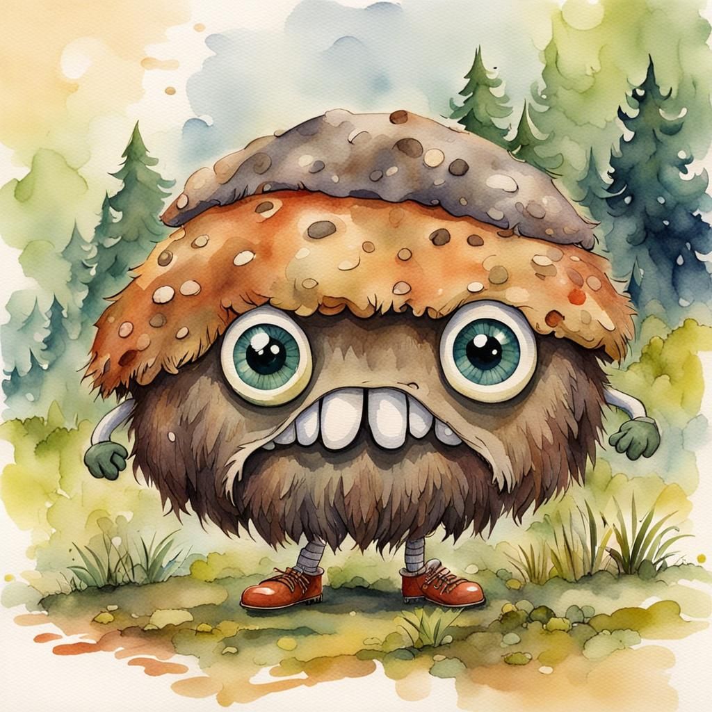 Scottisch highland Haggis.