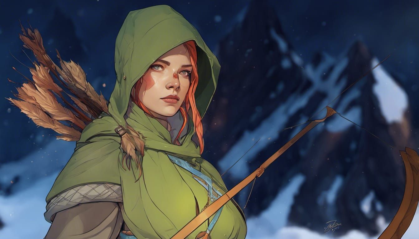 Alette from Banner Saga: Detailed Digital Portrait