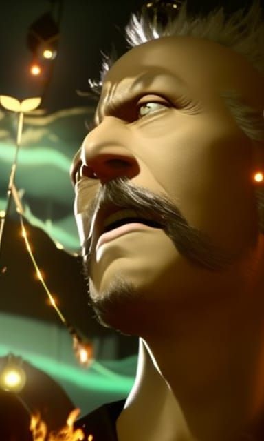 "Clock, buddy, you won't believe what I'm seeing out here"