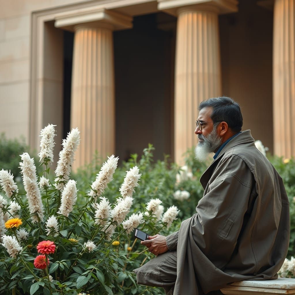 AI Interpretation of the Letter J